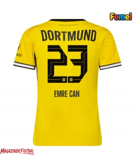 Borussia Dortmund Emre Can #23 Tricou Fotbal Replică 2026-27 Femei Acasa Borussia Dortmund Emre Can #23 Tricou Fotbal Replică 2026-27 Femei Acasa